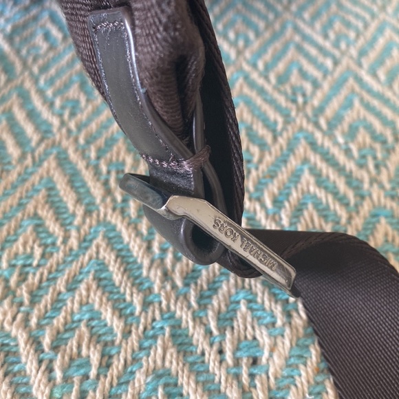 Michael Kors Signature Back Pack (Brown) w/Silver Hardware. - Picture 9 of 11